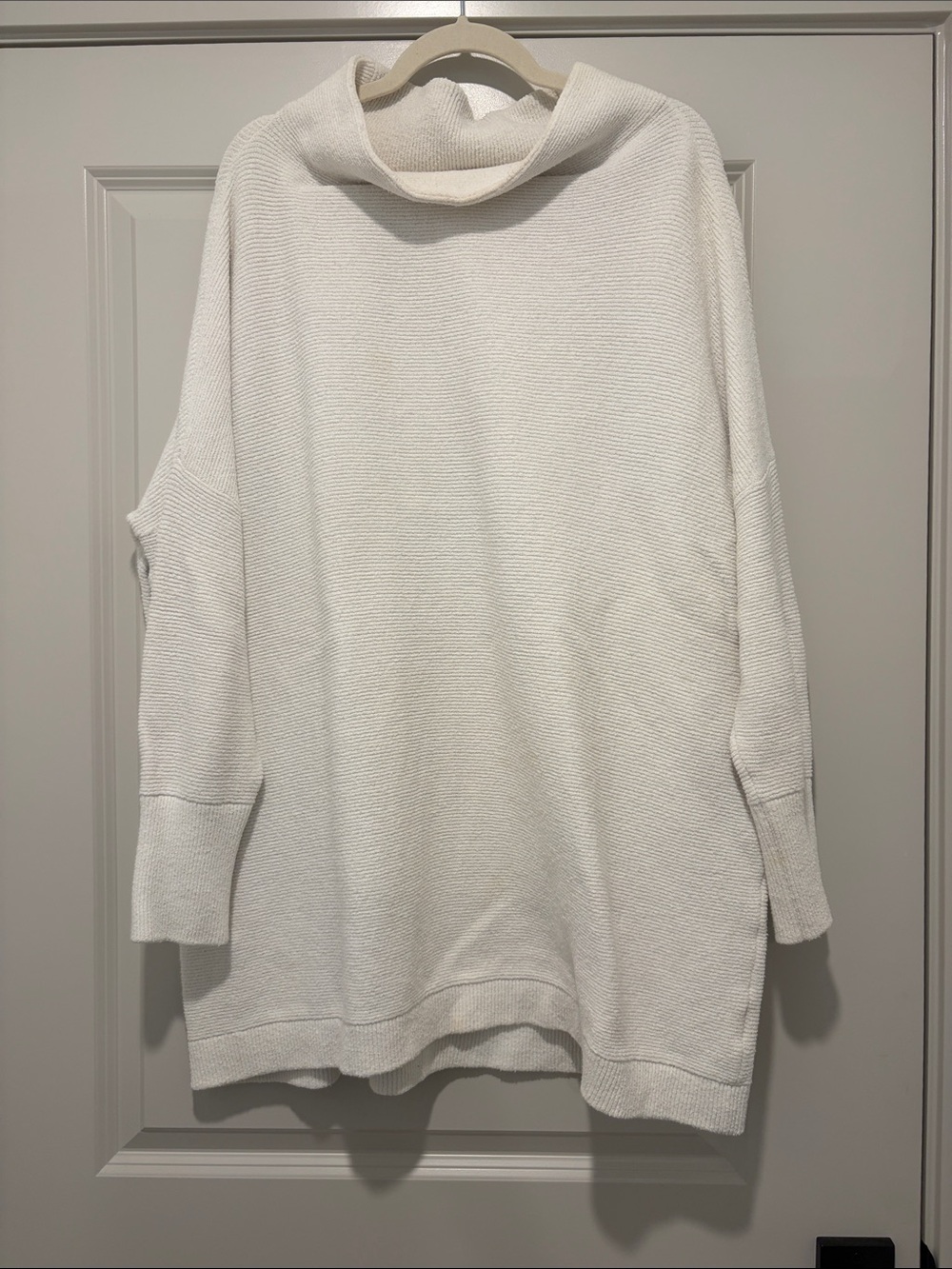Free People Cream Ottoman Tunic - Large